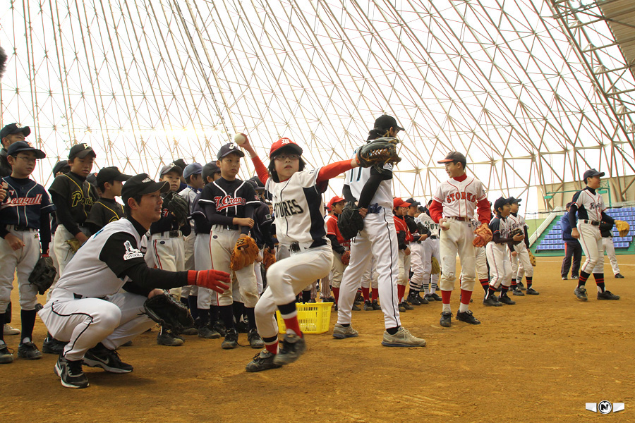平成２４年度　第１回　豊岡市主催「少年野球教室」