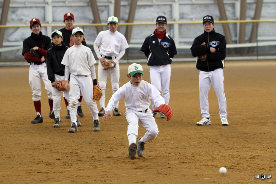 平成２４年度　第２回　豊岡市主催「少年野球教室」