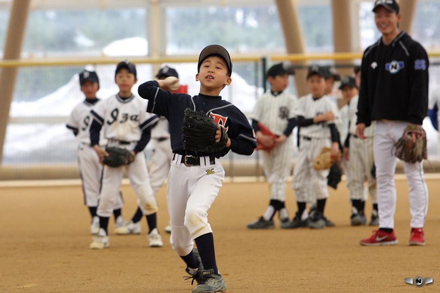 平成２４年度　養父市広谷オリオンズ主催「少年野球教室」