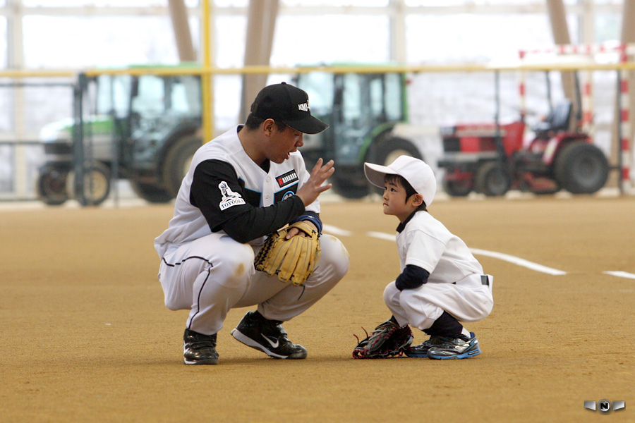 平成２４年度　養父市広谷オリオンズ主催「少年野球教室」