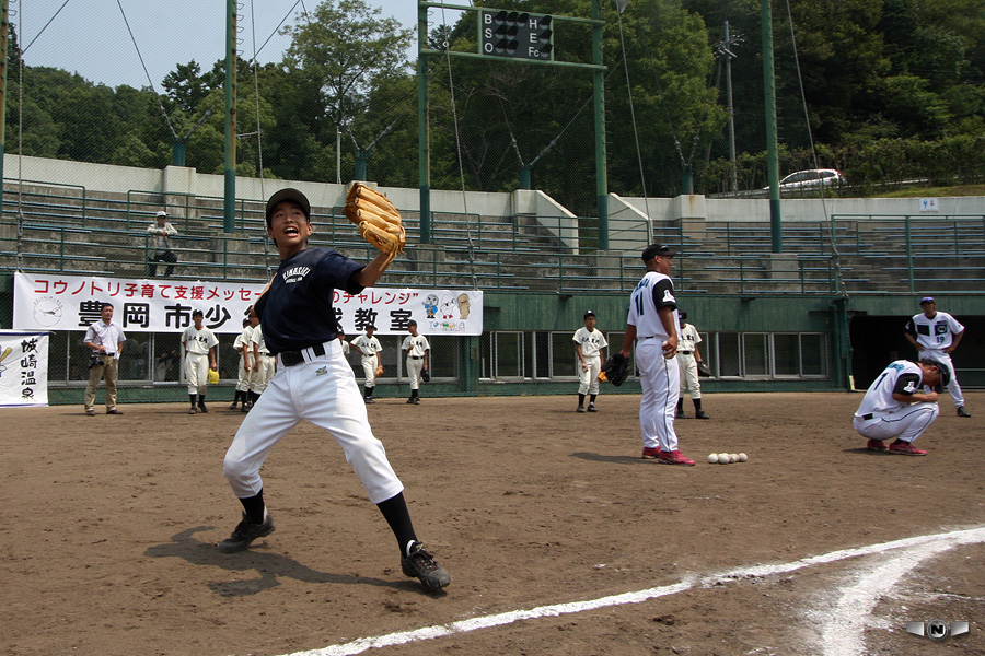 平成２５年度　第２回　豊岡市主催「少年野球教室」