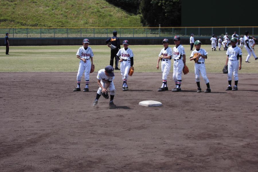 平成２６年度第１回豊岡市主催「少年野球教室」