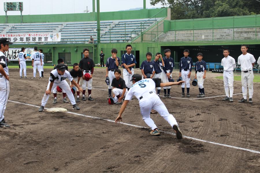 平成２６年度第２回豊岡市主催「少年野球教室」