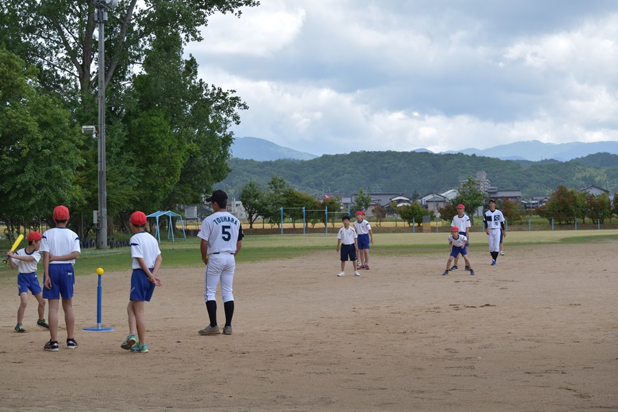平成29年度第1回豊岡市主催「少年野球教室」