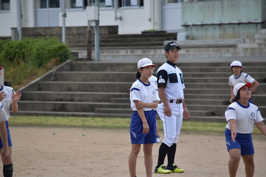平成29年度第1回豊岡市主催「少年野球教室」