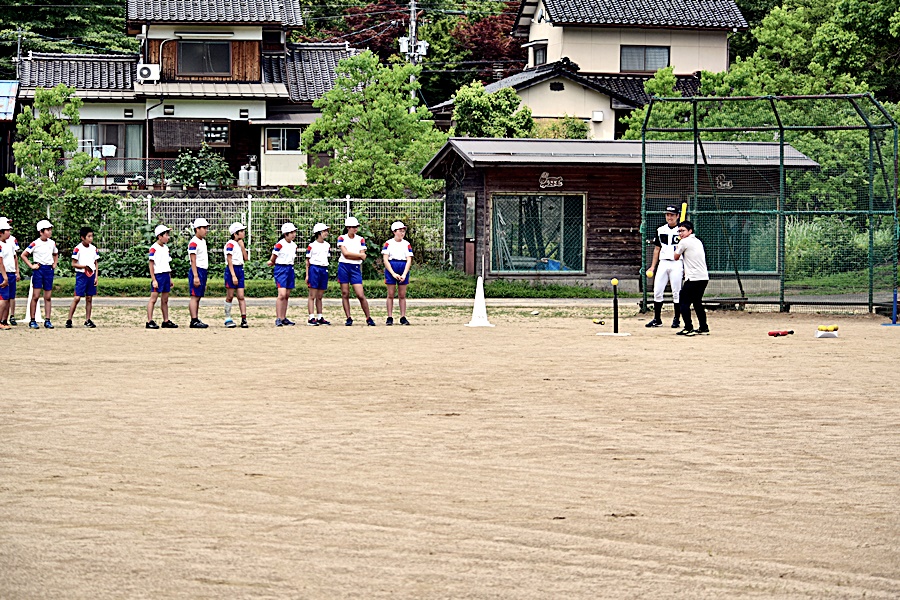 令和元年度第2回豊岡市主催「少年野球教室」