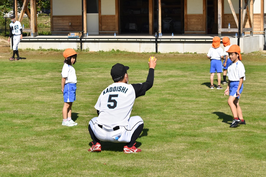 令和2年度第1回豊岡市主催「少年野球教室」