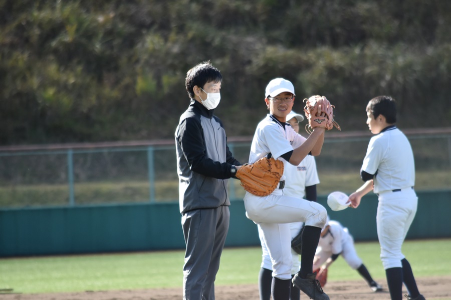 令和2年度第2回豊岡市主催「少年野球教室」