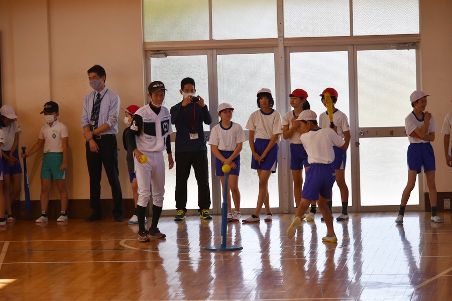 令和2年度第4回豊岡市主催「少年野球教室」