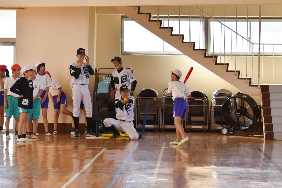 令和2年度第4回豊岡市主催「少年野球教室」