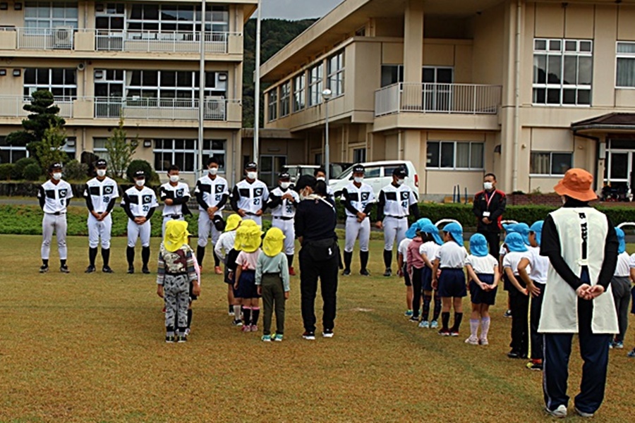 令和3年度第1回豊岡市主催「少年野球教室」