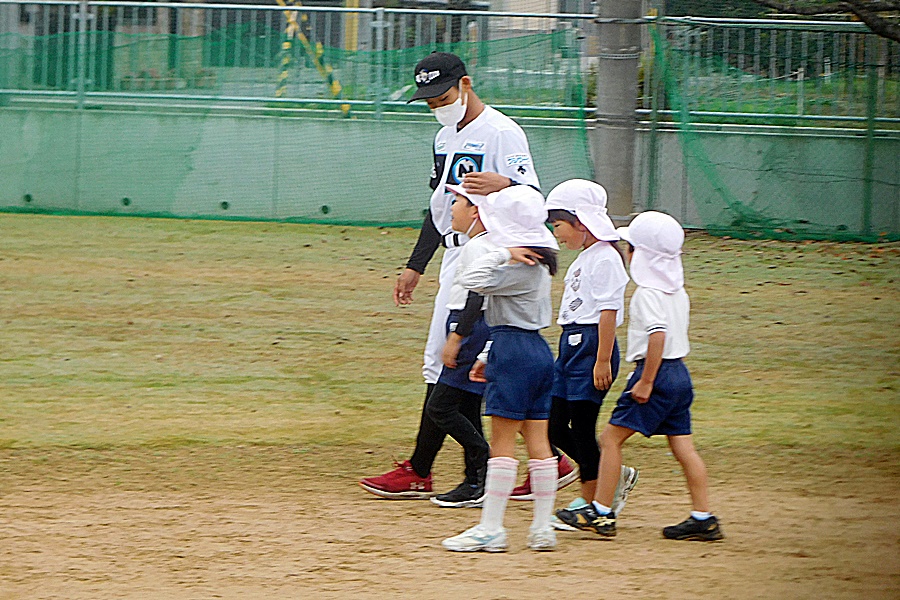 令和3年度第2回豊岡市主催「少年野球教室」