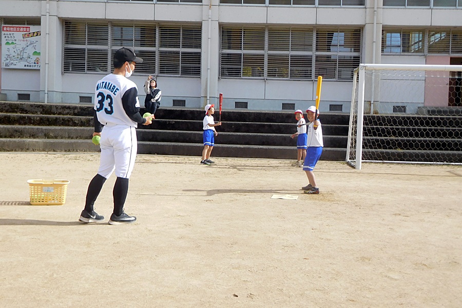 令和3年度第3回豊岡市主催「少年野球教室」