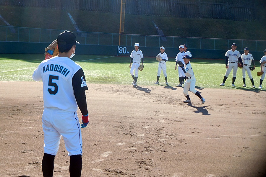 令和3年度第4回豊岡市主催「少年野球教室」