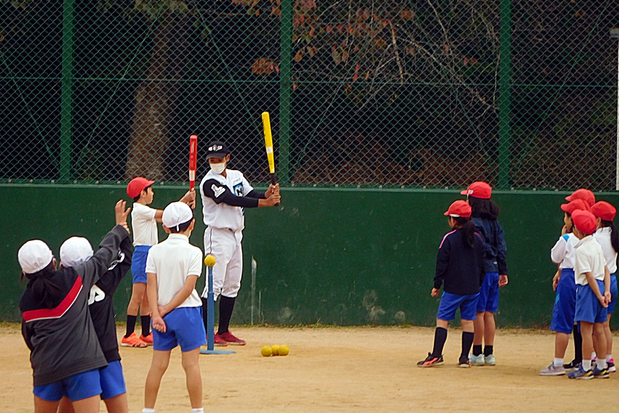 令和3年度第5回豊岡市主催「少年野球教室」