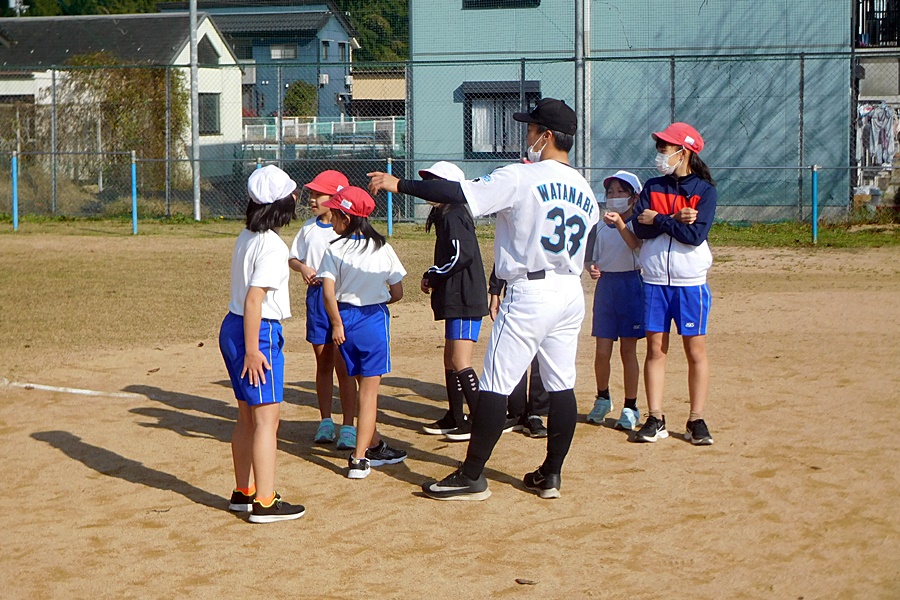 令和3年度第6回豊岡市主催「少年野球教室」