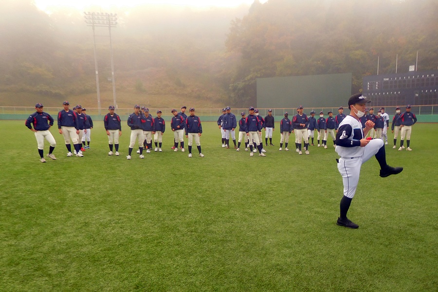 令和4年度第2回豊岡市主催「少年野球教室」