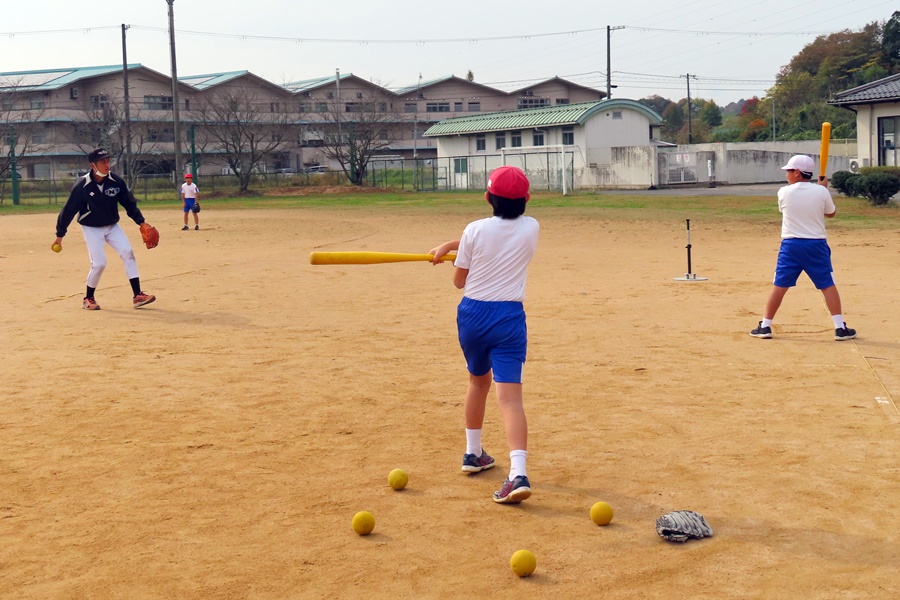 令和4年度第3回豊岡市主催「少年野球教室」