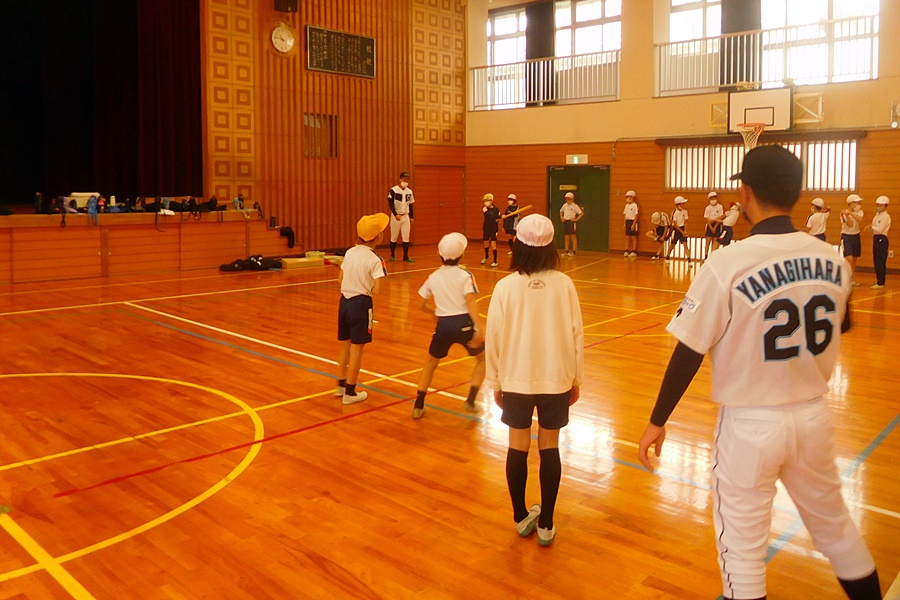 令和4年度第4回豊岡市主催「少年野球教室」