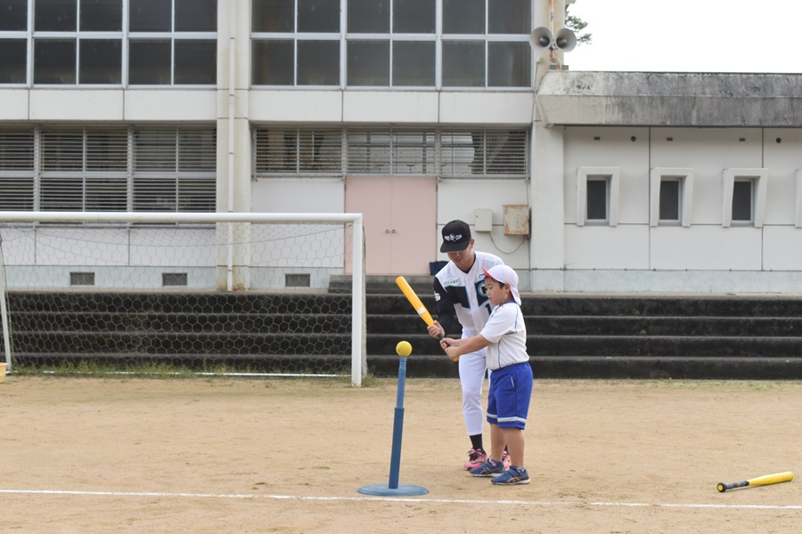 令和5年度第1回豊岡市主催「少年野球教室」