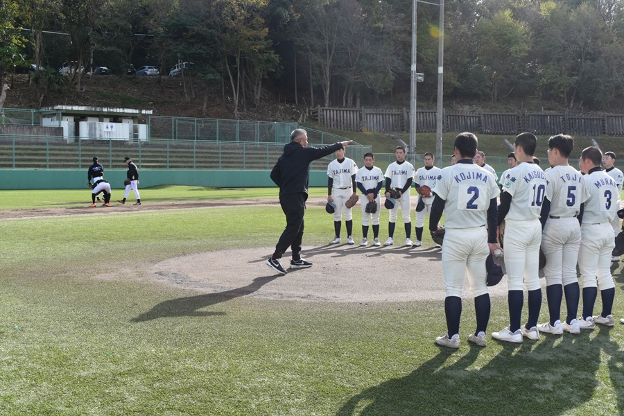 令和5年度第5回豊岡市主催「少年野球教室」