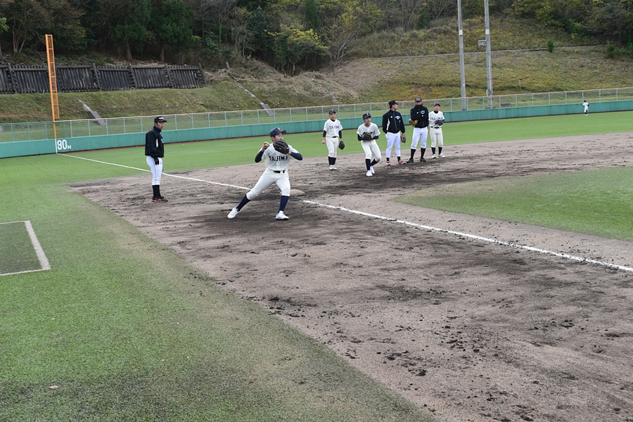 令和5年度第5回豊岡市主催「少年野球教室」
