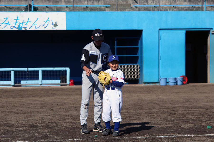 Nomoベースボールクラブ トピックス 被災地野球交流 南三陸町少年野球教室